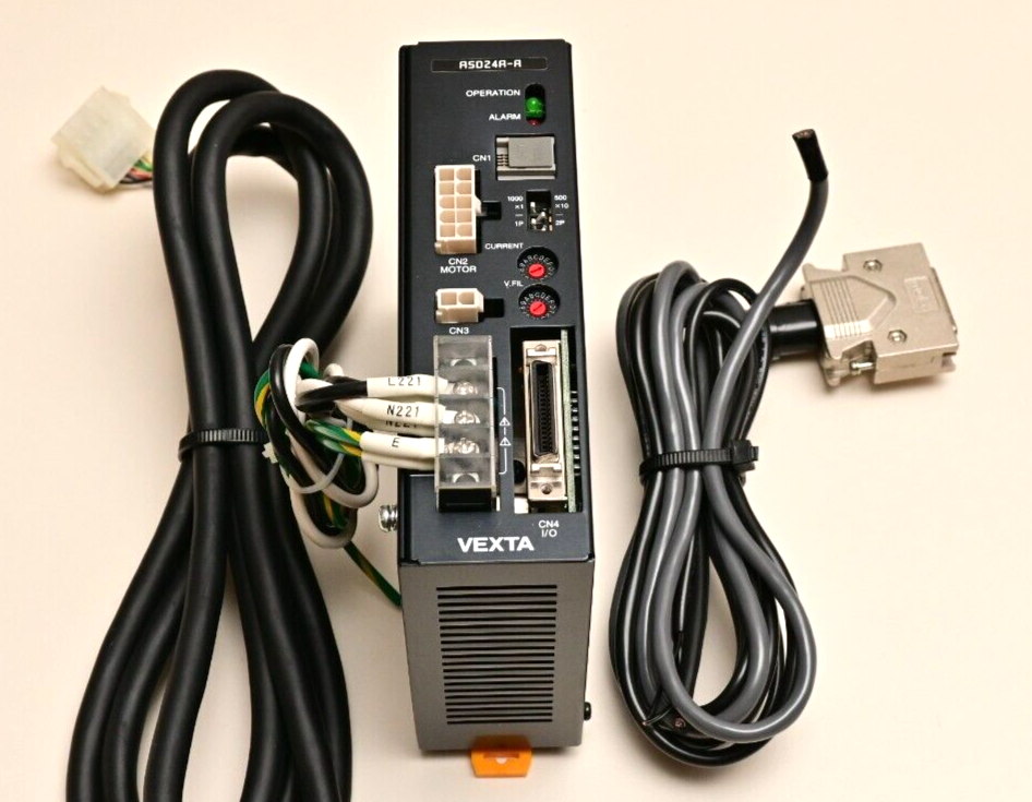 Oriental Motor Vexta ASD24A-A AlphaStep Closed Loop Stepper Driver w/ Cables