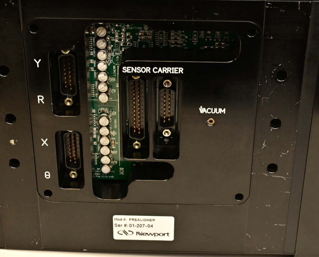 Newport Wafer Prealigner w/ Laser/CCD Sensor Vacuum Grip Semiconductor Fab