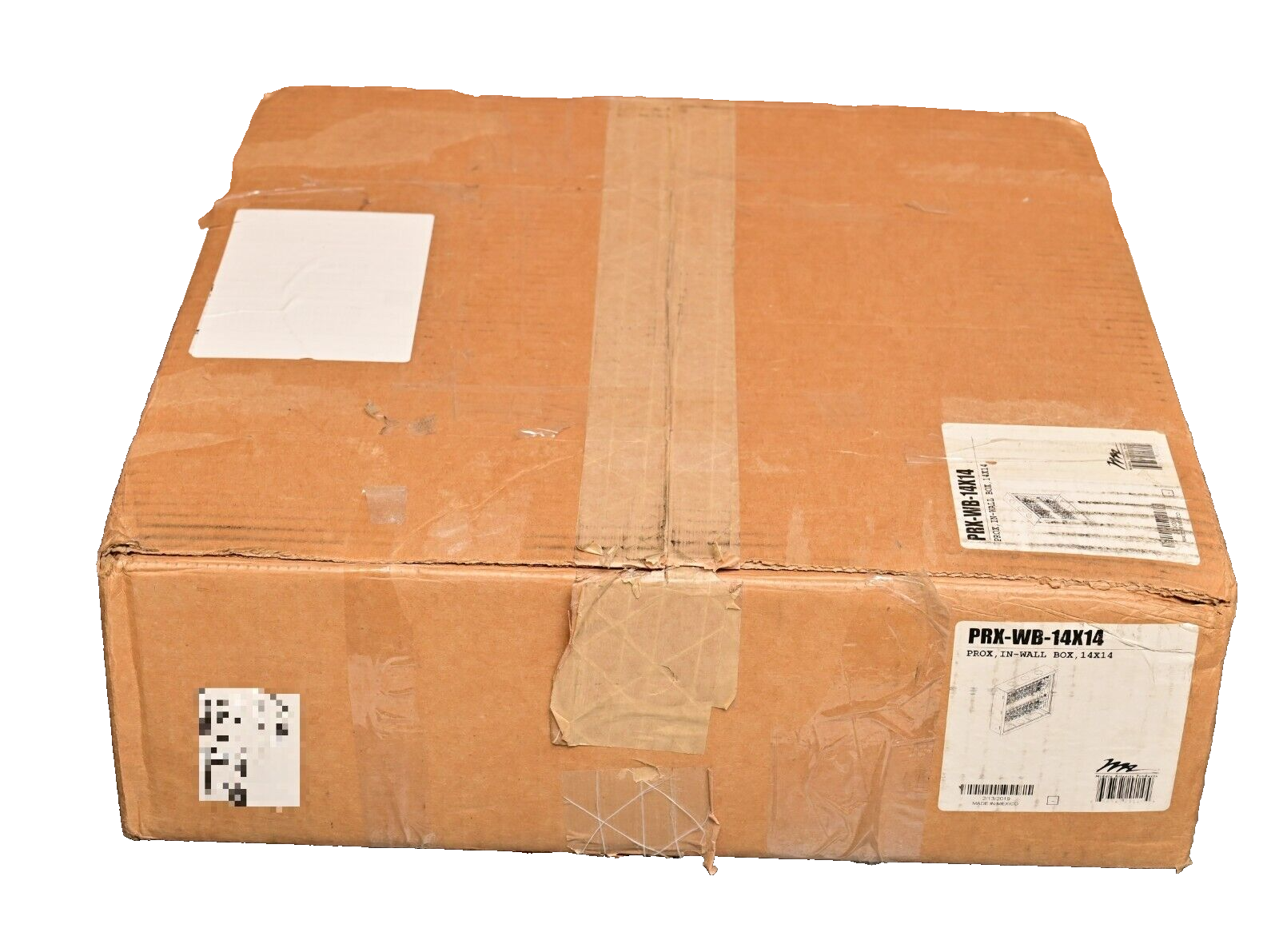 Middle Atlantic 14" x 14" In-Wall Media Box w/ Lever Lock AC Outlet PRX-WB-14X14