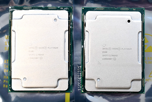 Intel Xeon Platinum Processors SR37J 2.7GHz Matched Pair 