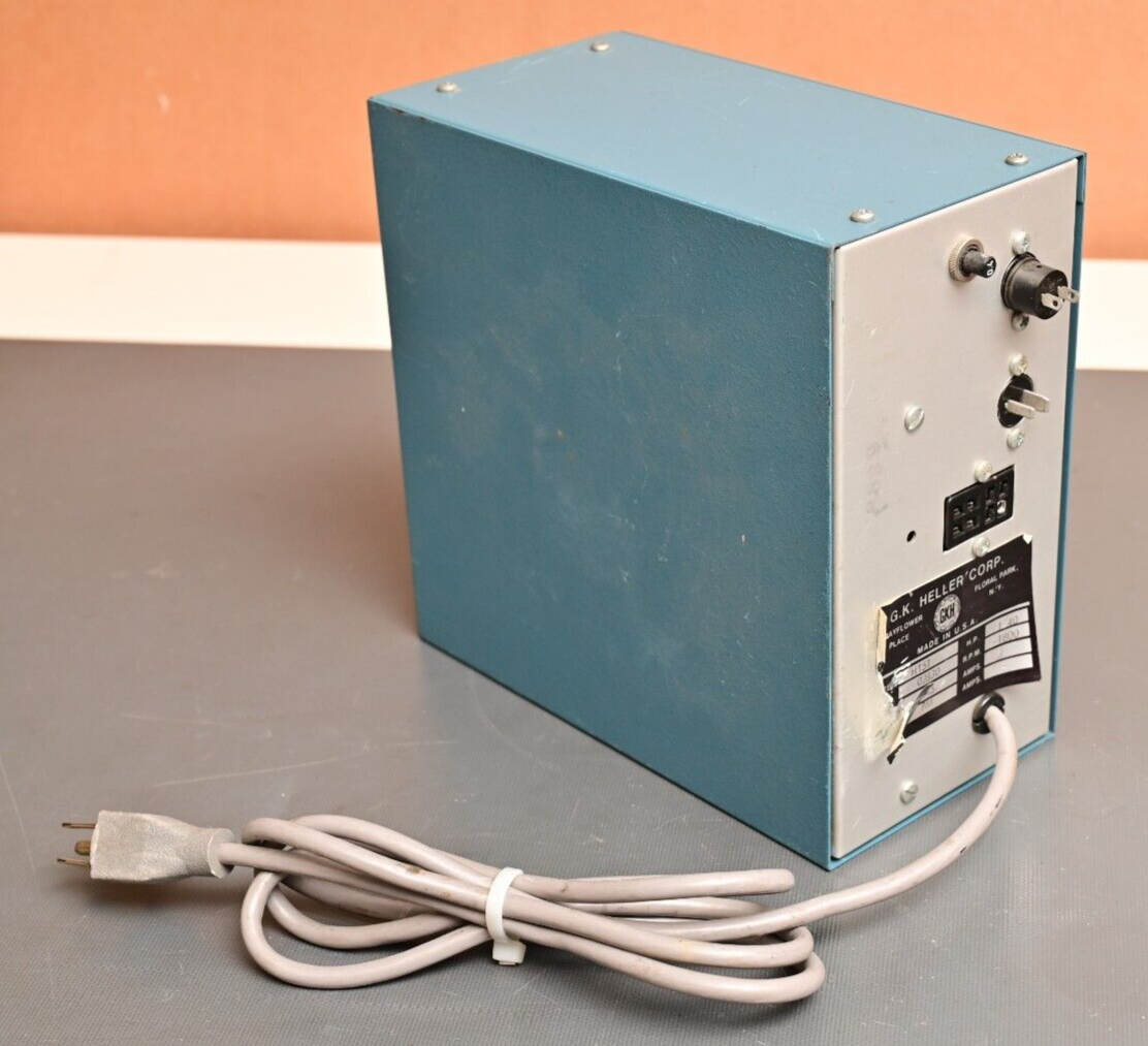 G.K. Heller Series H Motor Controller / Drive GKH HT5T 1/40 HP 1800RPM 115VAC