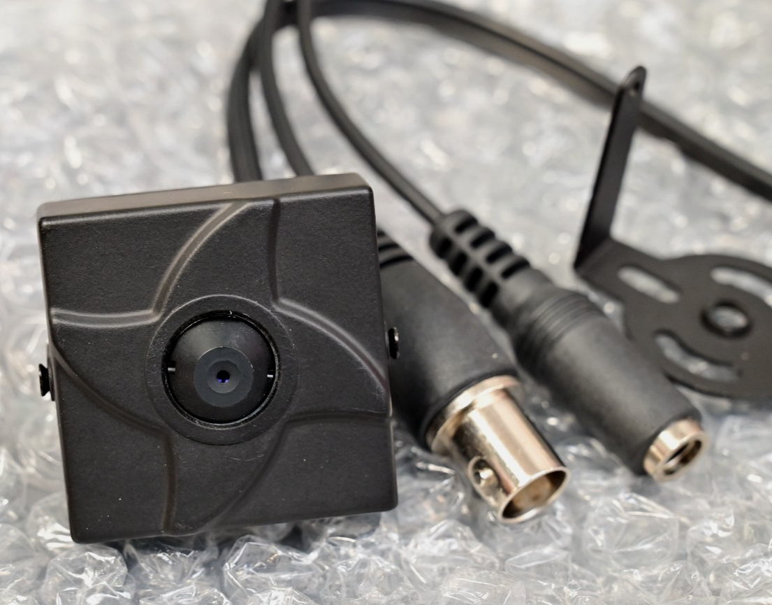 Color CCD Video Camera 350 TV Lines AVC524LN/P37C Pinhole Lens NIB