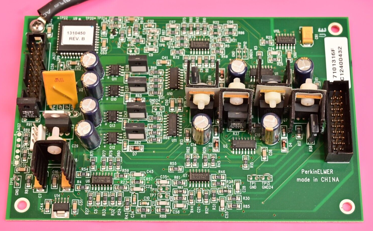 Perkin Elmer JANUS PC Board 7101316F / 1310450 Rev B