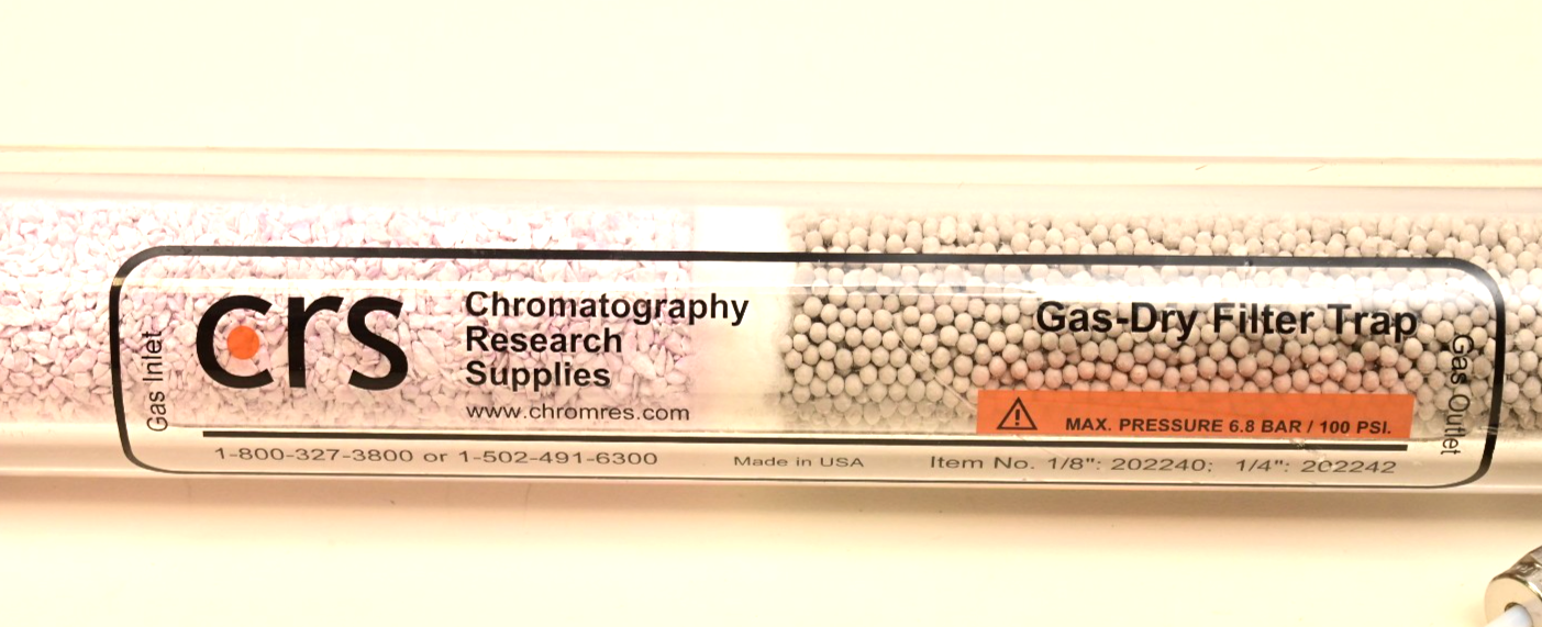 Chromatography Research Supplies Gas Dry Filter Trap 202242 202240 Antek 8060
