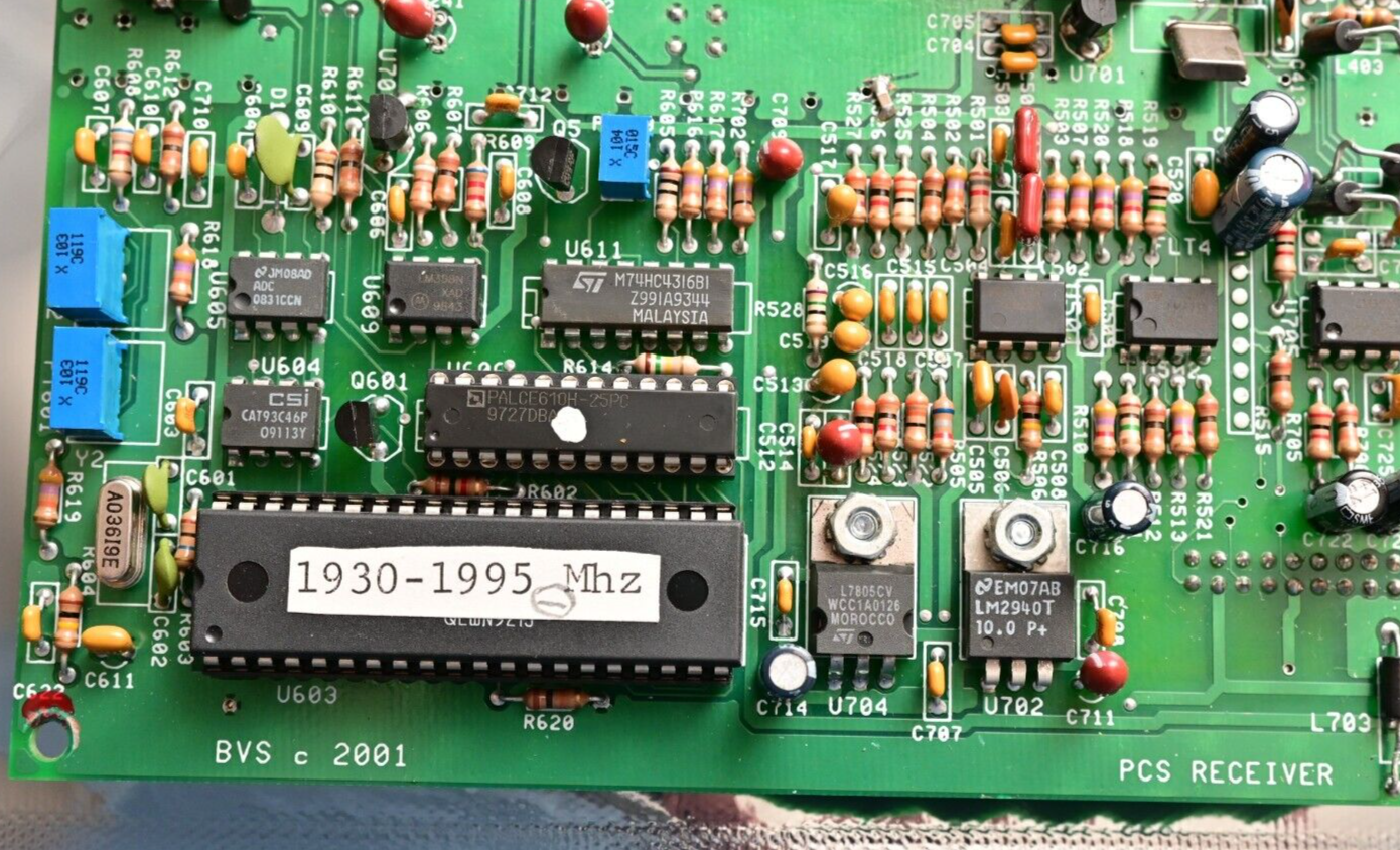 Berkeley Varitronics Systems Fox PCS Receiver Internal Parts 1930-1995MHz GPS