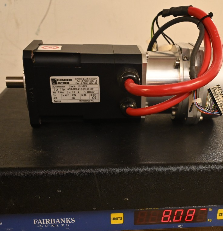 Eurotherm Antriebe AC Servomotor ACMn 0090-4/1-3-GW-S3-EPP Heidenhaim ROD 260