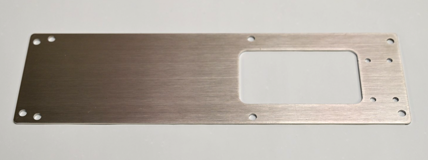 Keithley 2400 Power Supply Adapter Plate (Replace SkyNet KTH-7063) Stainless