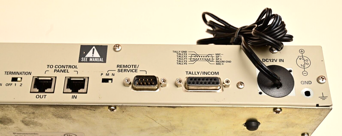 Panasonic AW-RP655 Pan/Tilt Controller Missing Zoom Joystick Power Supply Mod