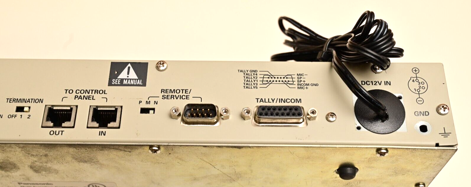 Panasonic AW-RP655 Pan/Tilt Controller Missing Zoom Joystick Power Supply Mod
