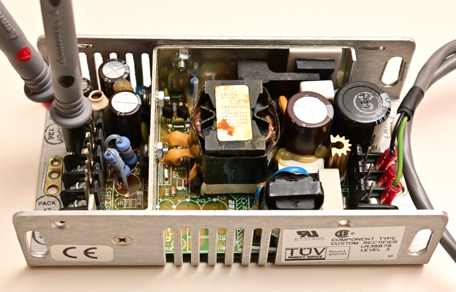 Power-One MAP55-1024 60W DC Power Supply 24VDC@2.5A 28VDC@2.2A 110/230VAC