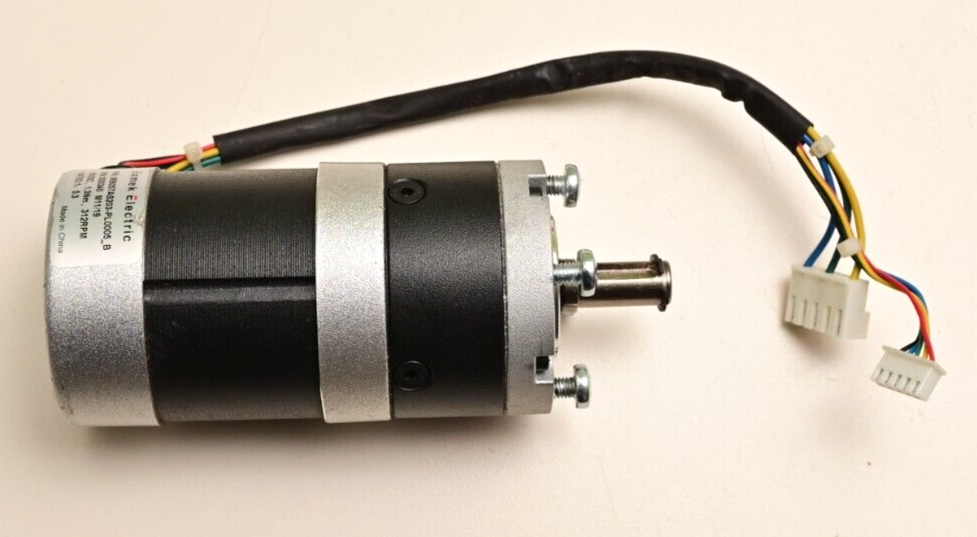 Exmek Electric DC Motor MB057AS203 15V 1.4Nm 312RPM 1:5.3 Gearhead AirSpace G6