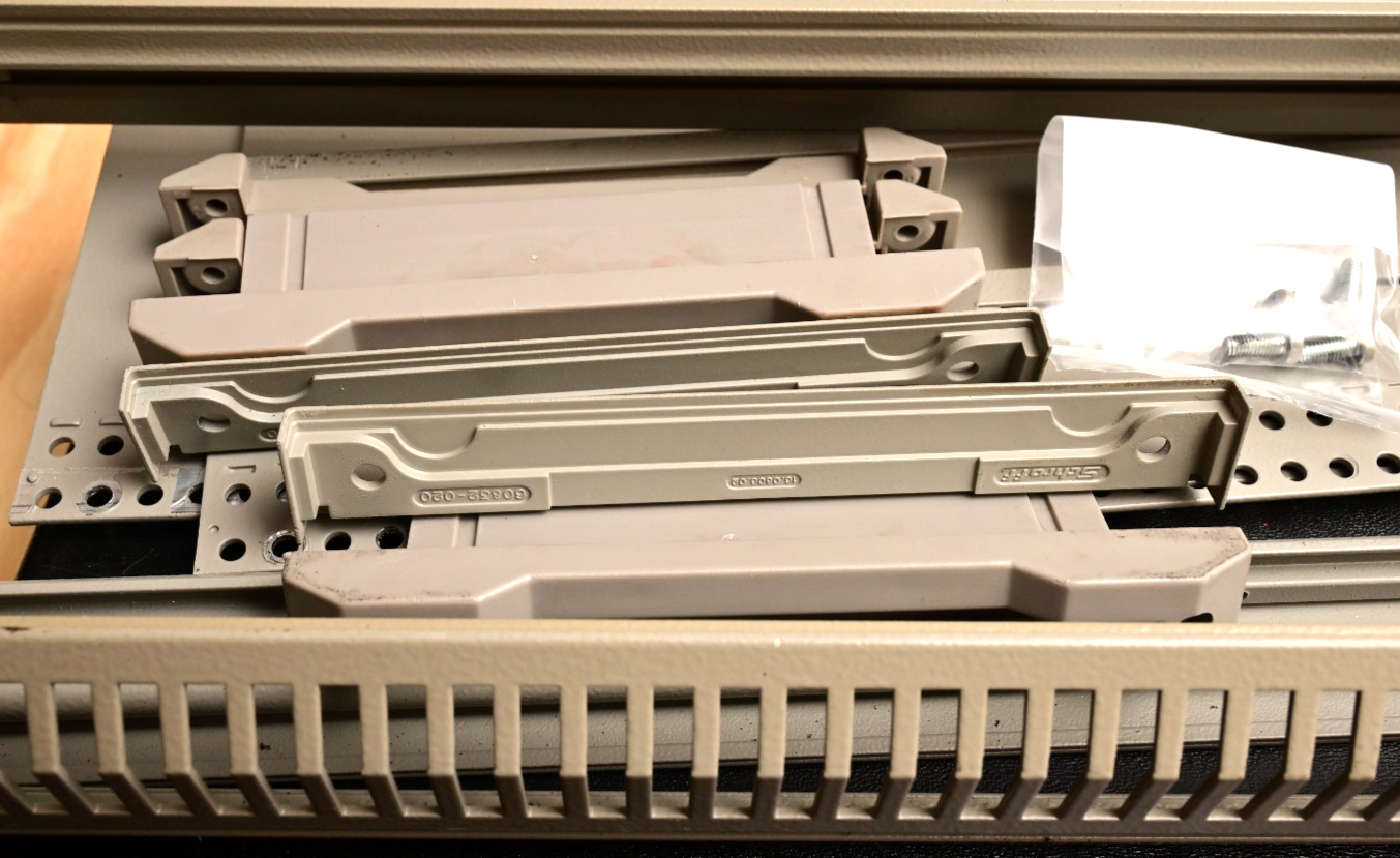 Schroff 4U Rack Mount Chassis Open Shell 19" Aluminum Enclosure