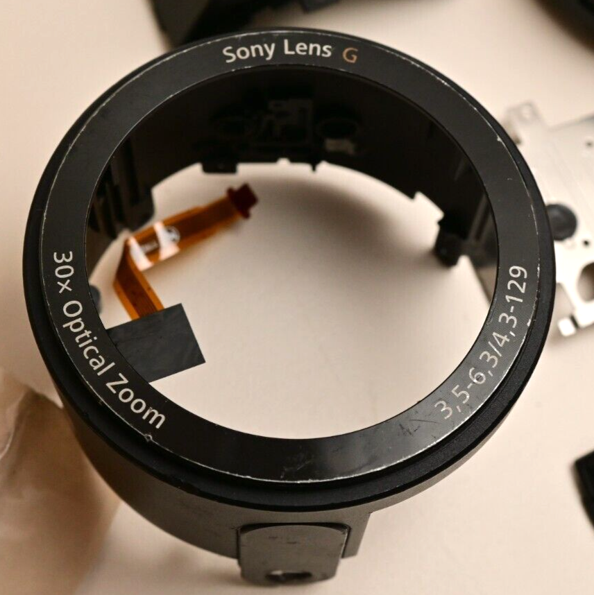 Sony DSC-QX30 Parts Lot Lens Style Camera Body Parts LCD Battery Door