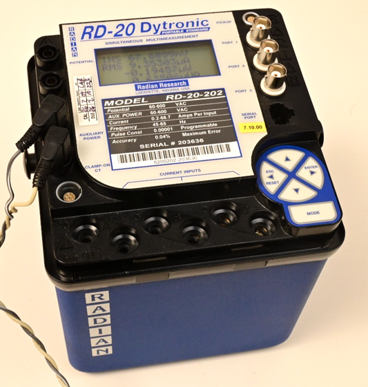 Radian Research RD-20-202 Dytronic Portable Single-Phase Reference Standard