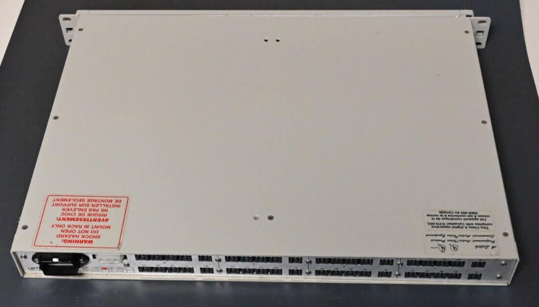 LEITCH FR-883 Audio Distribution Amplifier 884PS w/ 2X AMD-880 LO Z Cards