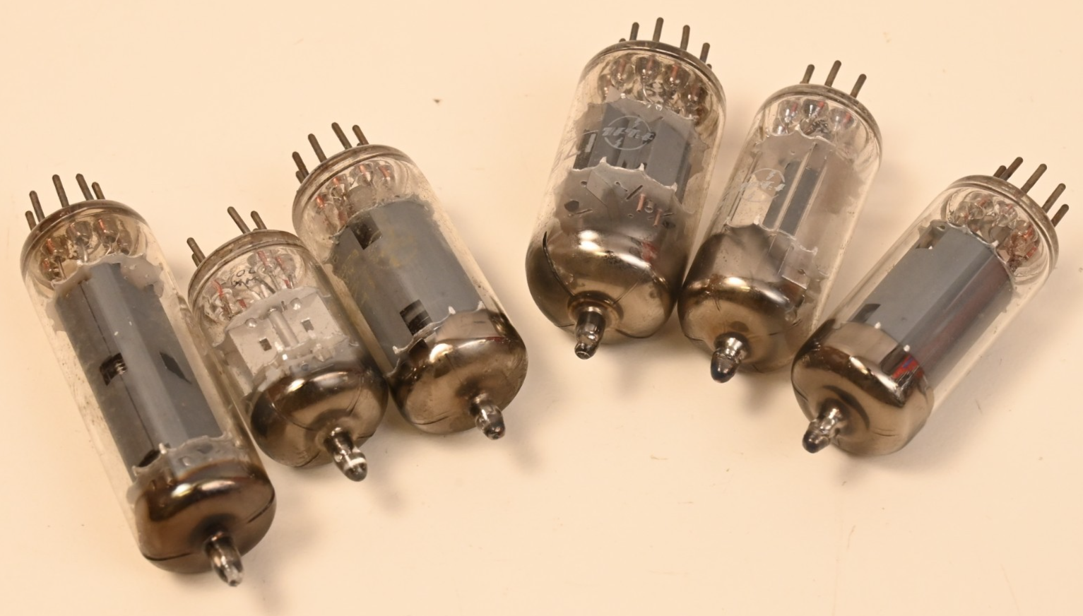 Lot of 6 Vacuum Tubes 1950s/60s Tube Radio Matsushita JAPAN SEICO