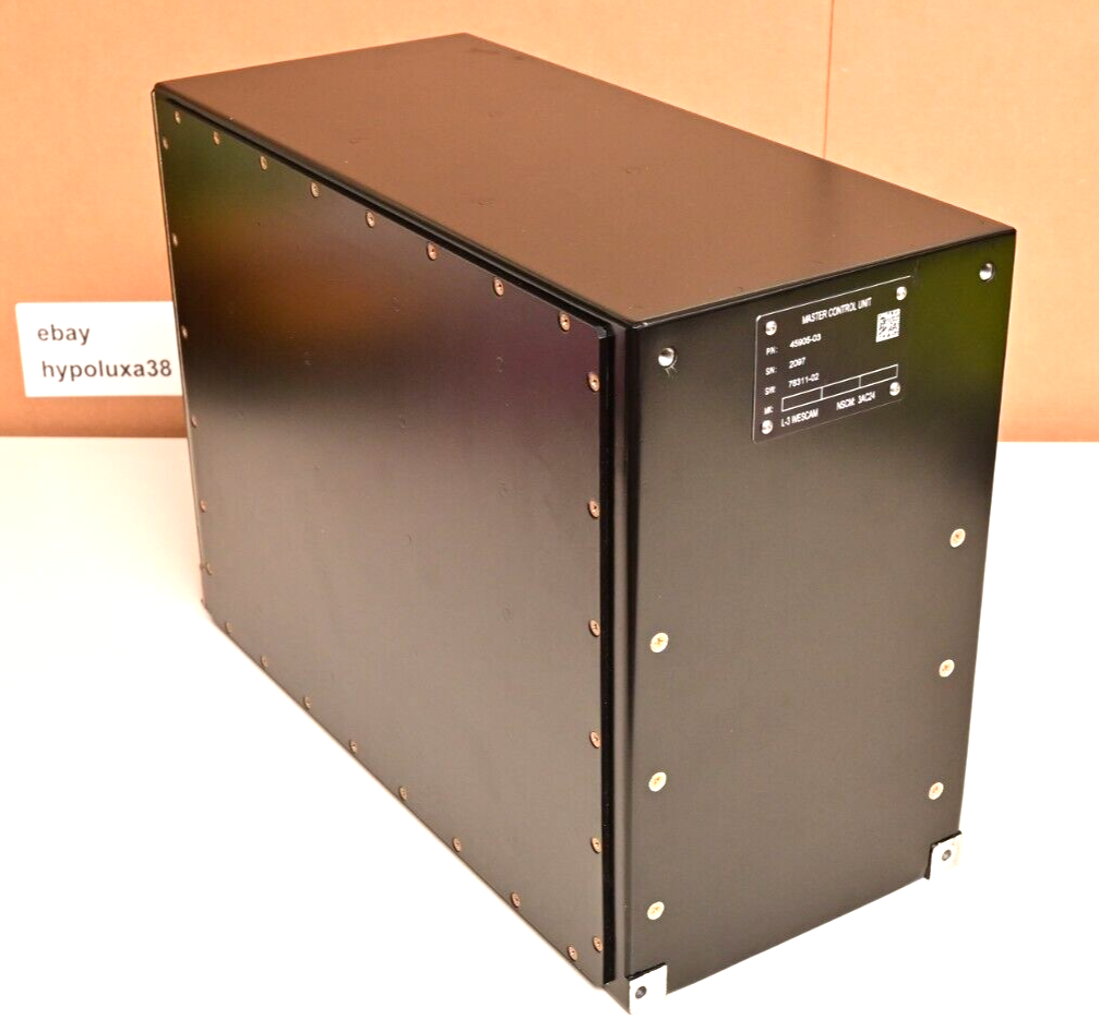 L-3 WESCAM MX-20 Aircraft Camera Master Control Unit P/N 45905-03 5151 Hours