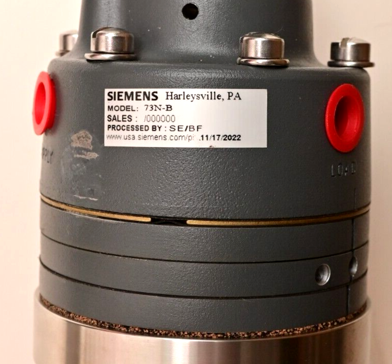 Alfa Laval 316L Throttling Valve 771S-21M-24P-3-316L Siemens 73N-B Positioner