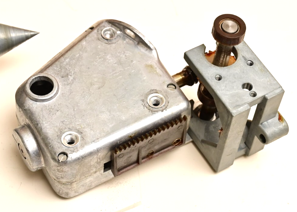 Heidolph 110V AC Motor w/ Variable Gearbox Assembly 1970s Germany
