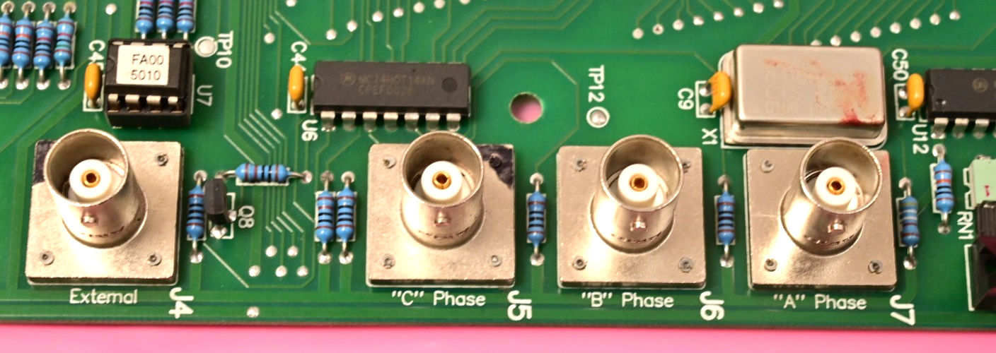 Watthour WECO 2350R PB009102 3-Phase Generator PC Board BB016004