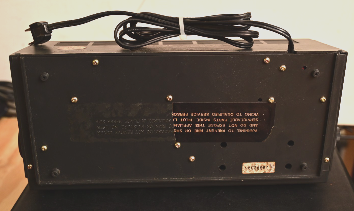 Vintage JULIETTE Clock Radio Flip Clock As-Is FDC-1086A Printed Wood