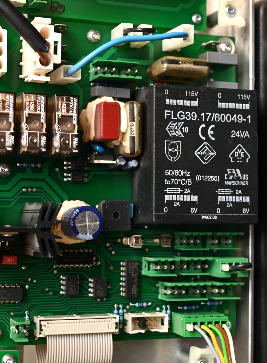 Hettich Rotanta 46 RSC Control Board Motor Controller Relays LTI Drives VF1204S
