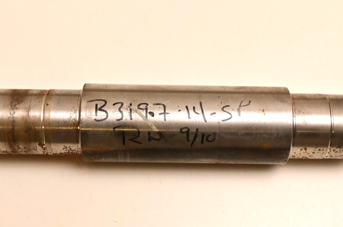 Cornell SS Fristam Pump Shaft B3197-14-SP Surface Rust