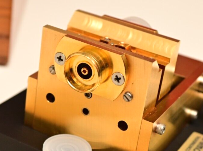 Inter-Continental Microwave TFC-1047 RF Test Fixture w/ Midsections Gold Plated