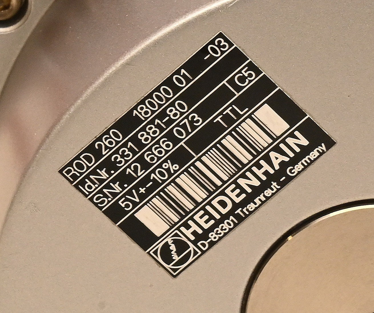 Eurotherm Antriebe AC Servomotor ACMn 0090-4/1-3-GW-S3-EPP Heidenhaim ROD 260