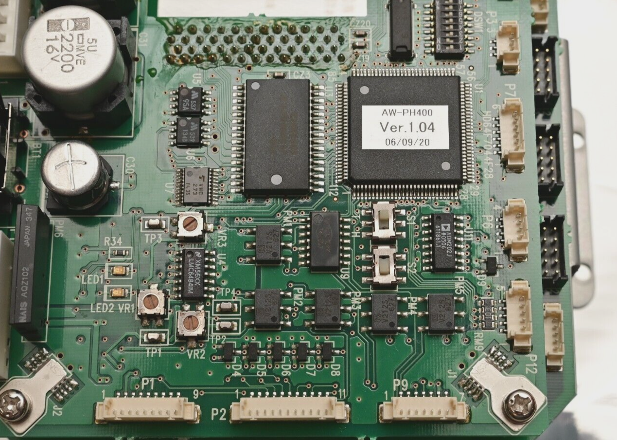 Panasonic AW-PH400 Pan Tilt Head KTC-2092B KTC-2093B CPU & Servo Control Boards