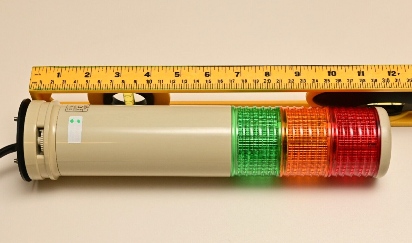Schneider/Arrow Red/Amber/Green Tower Light with Buzzer 24V AC/DC LEMGWB-24 12"