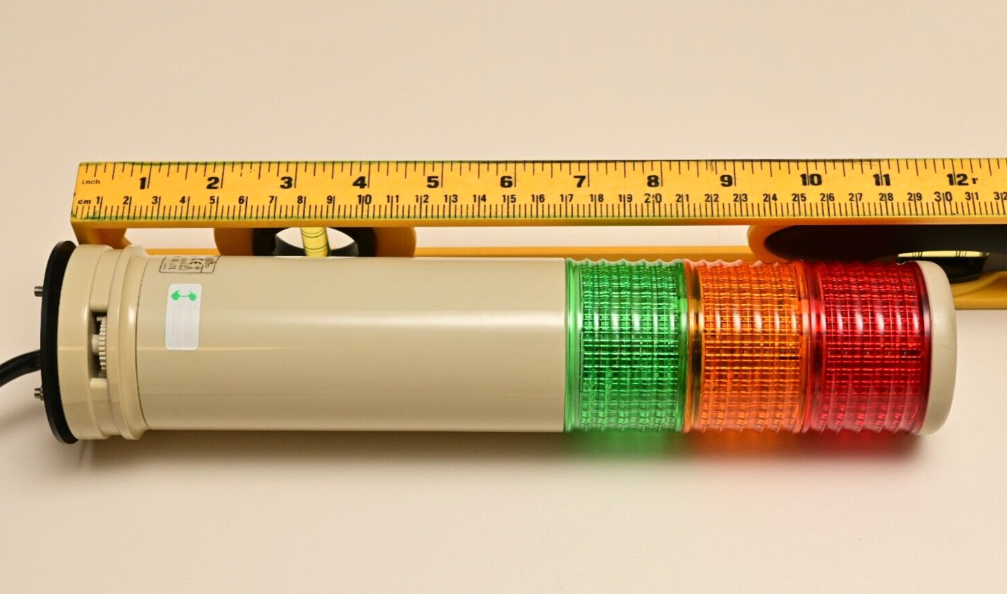 Schneider/Arrow Red/Amber/Green Tower Light with Buzzer 24V AC/DC LEMGWB-24 12"
