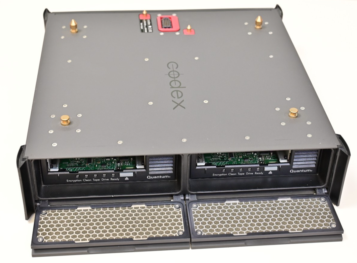 Codex Vault Archive Module P/N CDX-6020 Dual LTO5 Ultrium Quantum