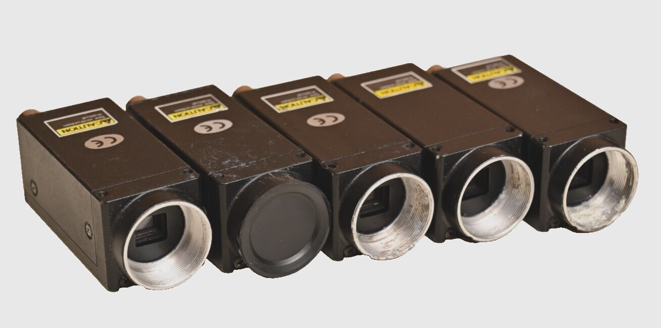 Lot of 5 Sentech STC-400HOL 1/2" Monochrome CCD Cameras Machine Vision C-Mount