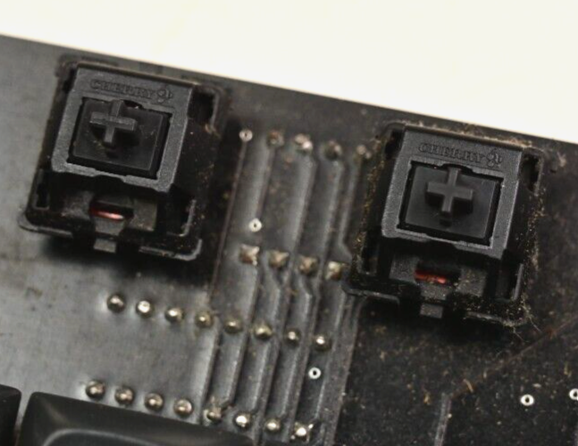 Accom Video Production Keyboard BS31 New Bronto Parts Cherry LED Keys Zilog Z80