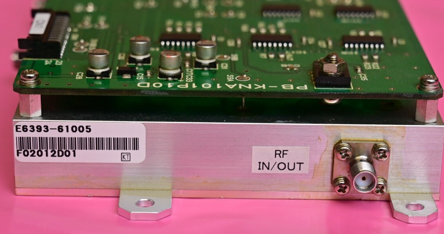 JRC CCB-555 ATT CIRCUIT Attenuation RF Assembly E6393-61005