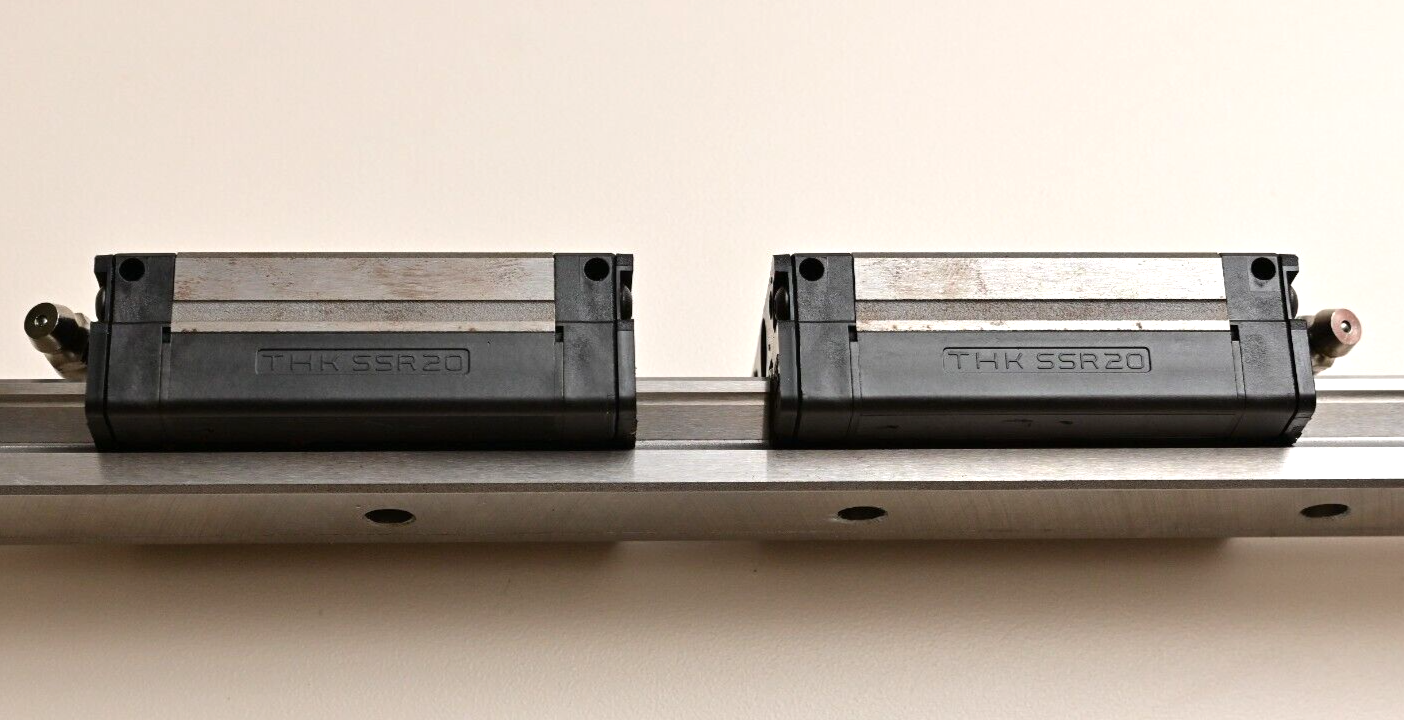 THK Linear Bearing Rail 58cm/22.75" with 2 SSR20 Blocks YP8B1780 CNC/3D Printer