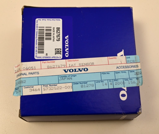 Volvo 8627679 Intake Air Sensor Sensor NOS