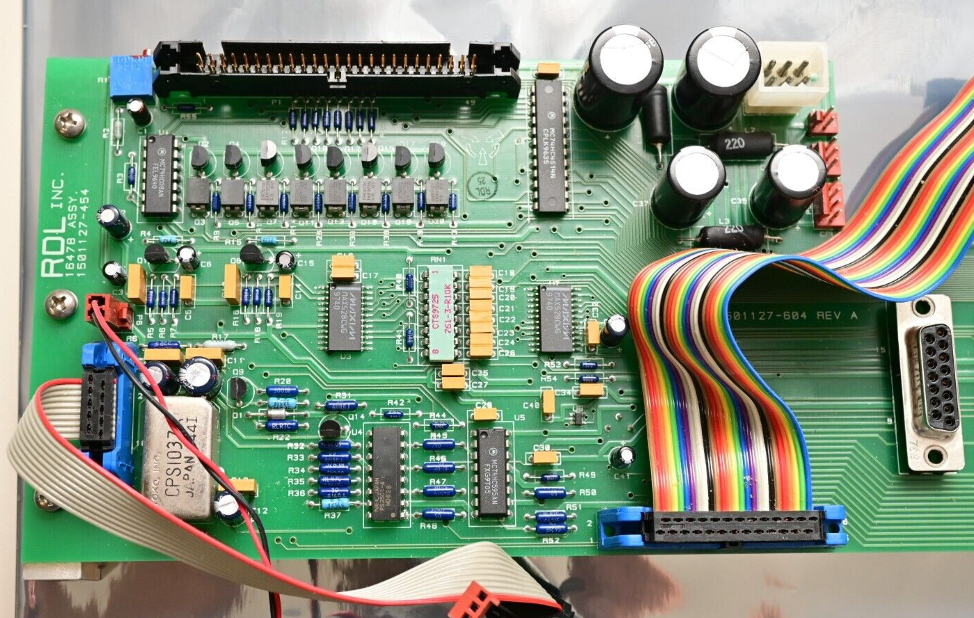 RDL 16478 8-Channel RF Synthesizer Control Board Maxim MAX528 DAC PIM Source