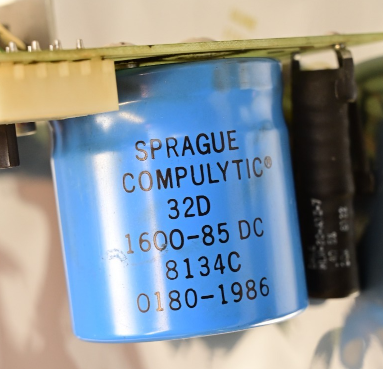 Vintage HP 6002A DC Power Supply Output Board Sprague Capacitor DALE Resistors