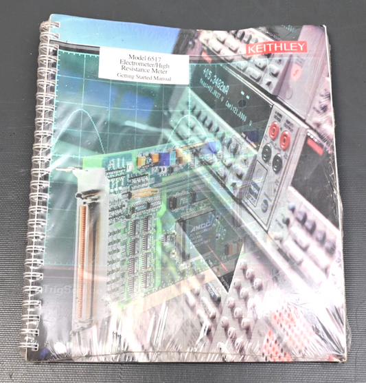 Keithley Model 6517 Electrometer Getting Started Manual Sealed 6517-903-01B