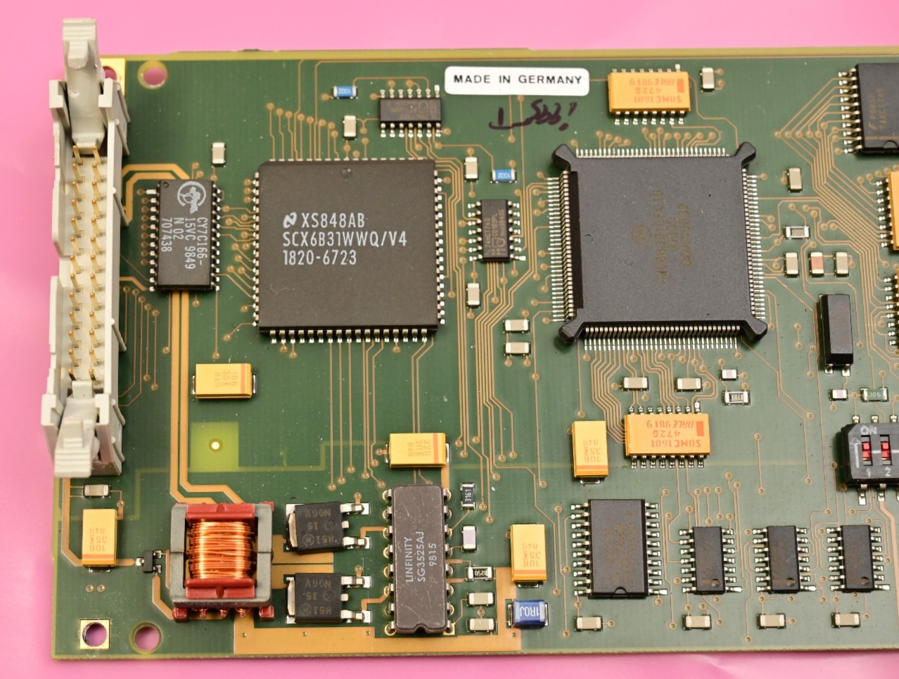HP 8156A Main PC Board GPIB Card Slot TMS320P14FNL 01856-66401