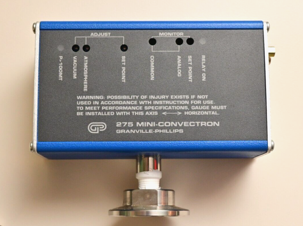 Granville-Phillips 275 Mini-Convectron Ion Gauge Tee & Elbow Fittings 275800-EU