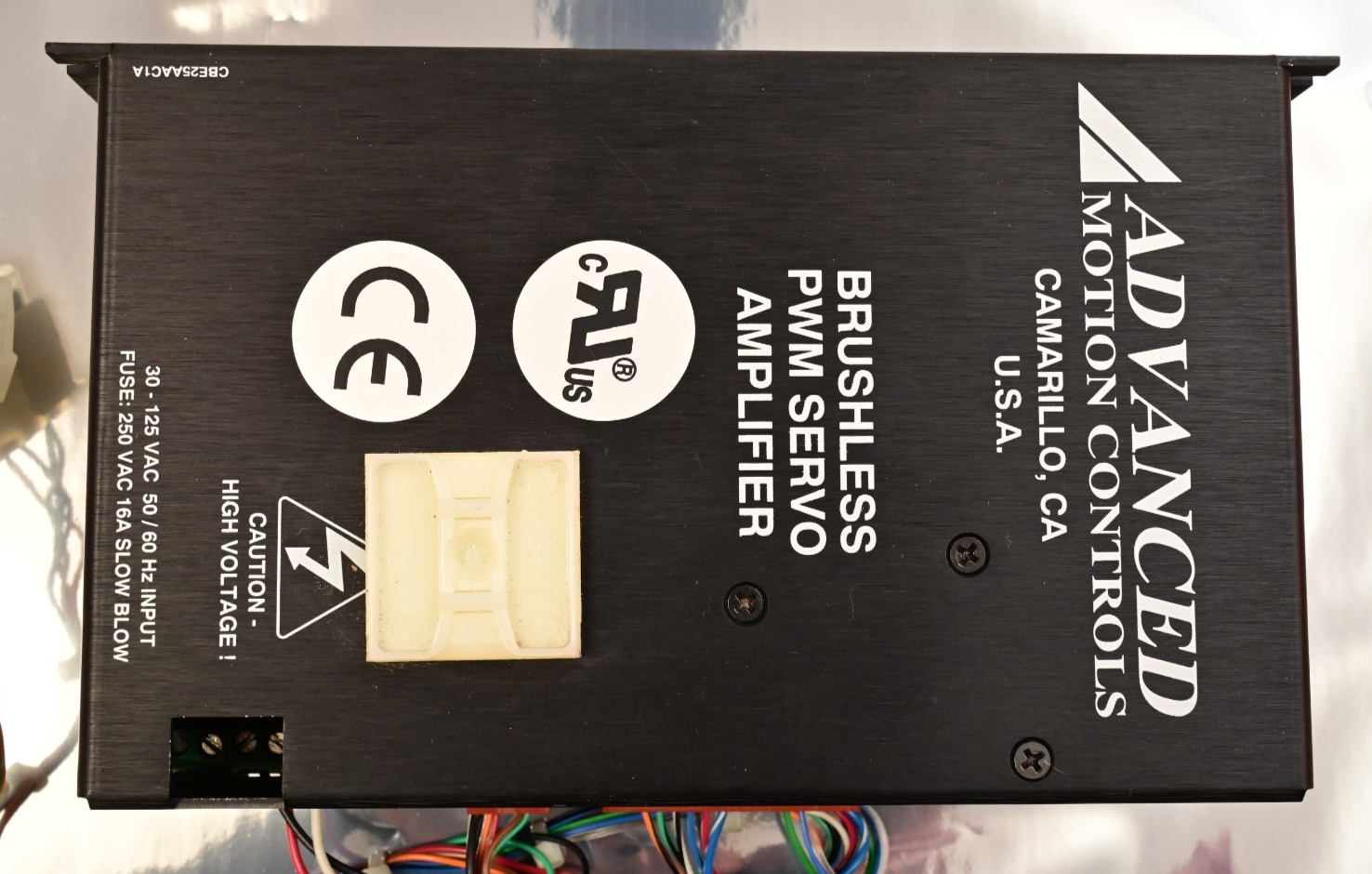 Advanced Motion Controls Brushless PWM Servo Amplifier BE25A20ACQ Vibrac