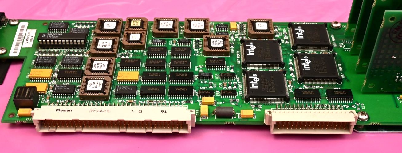 Proteon ProNET CNX 500 Router Quad Ethernet Card P4517-02 Vintage 1993 12494-510