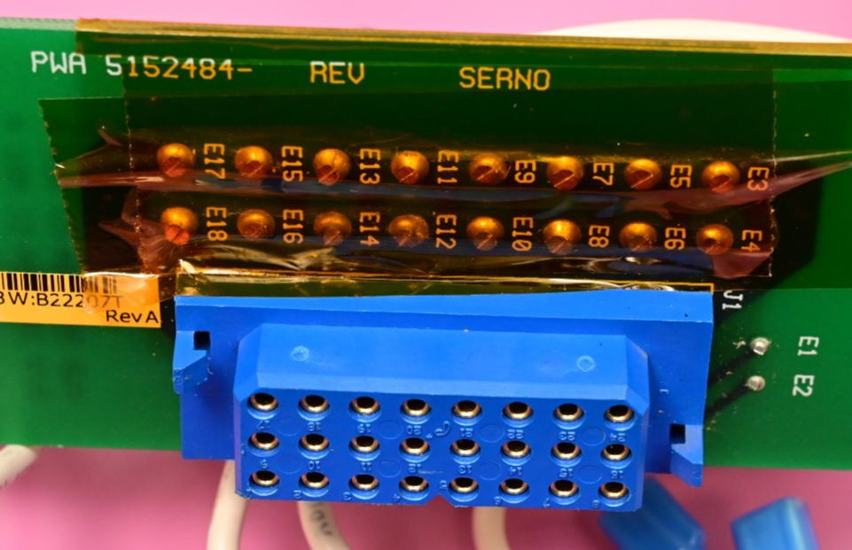 ELGAR 5151502-01 Battery Connector & Wiring Positronic PLC24F300A1