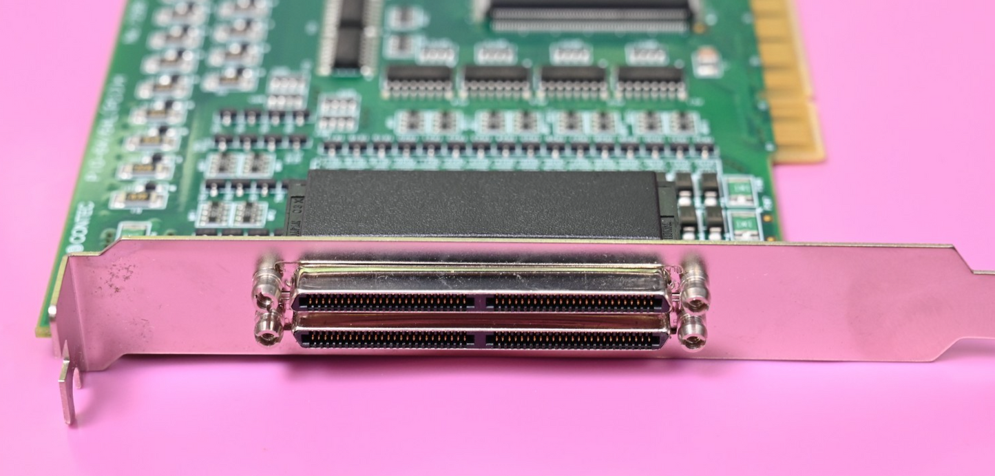 CONTEC PIO-64/64L PCI H Card No. 7299 64-bit Digital I/O Card