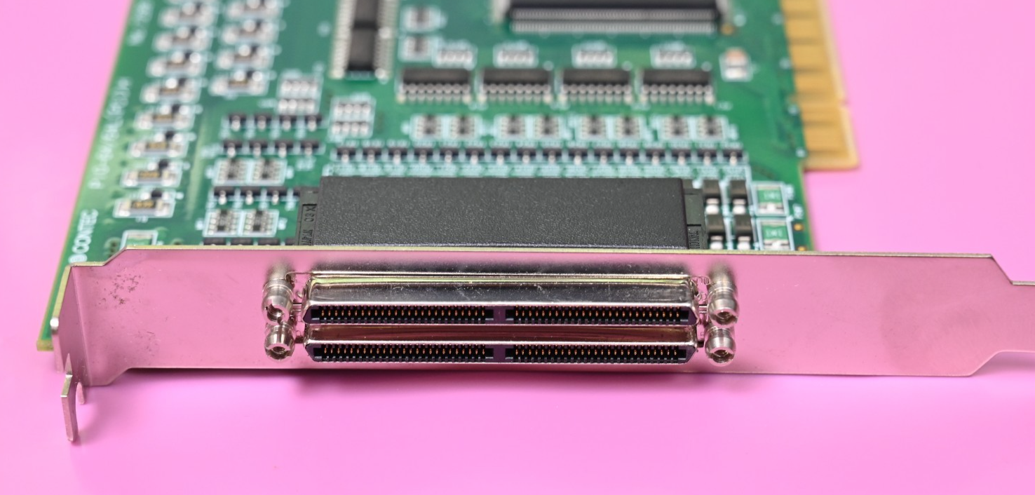 CONTEC PIO-64/64L PCI H Card No. 7299 64-bit Digital I/O Card