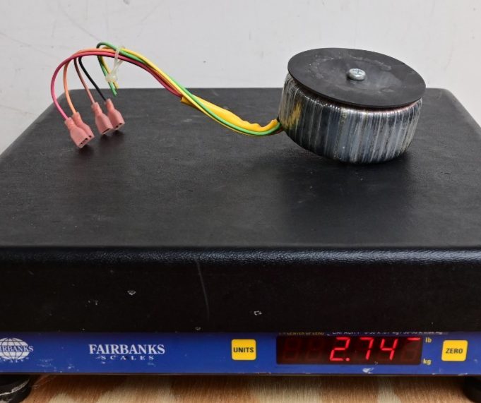 Imphy Benelux Toroidal Transformer 120VA 2x120VAC to 25V@5A