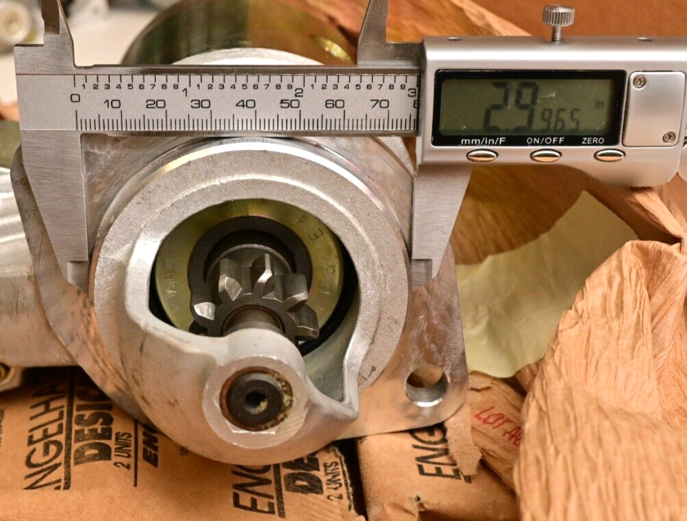 Valeo D9E130 24V Starter Motor 9-Tooth 3" Hole w/ Solenoid NOS 401769 ANG F4